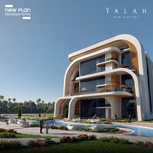 شقة 220 متر للبيع طله العاصمة الادارية